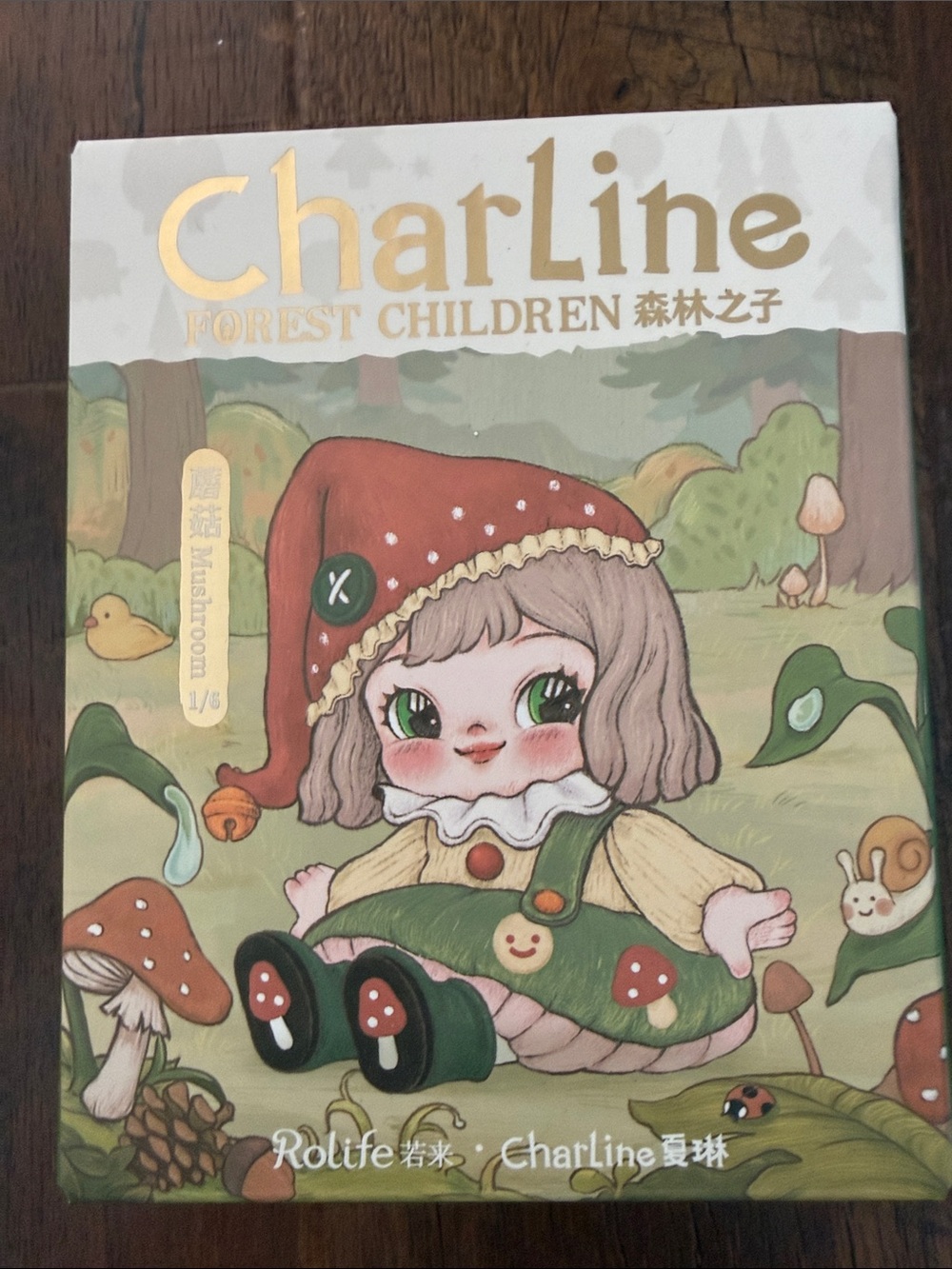CharLine Forest Children Mushroom Doll